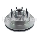 PAR DISCO FREIO DIANTEIRO FORD F250 XL/XLT 4.2 DIESEL / XL 4.2 V6 / 1998 A 2003 / F350 TODOS 1998 A 2003 COM/SEM ABS - HIPPER FREIOS