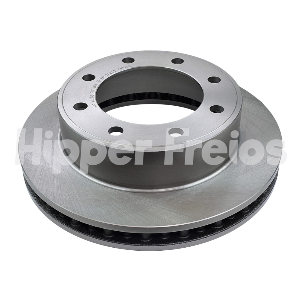 PAR DISCO FREIO DIANTEIRO FORD F4000 4X2 1998 EM DIANTE - HIPPER FREIOS