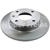 PAR DISCO FREIO DIANTEIRO FORD FIESTA 1.3 IMPORTADO ANTERIOR 1995 - HIPPER FREIOS