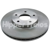 PAR DISCO FREIO DIANTEIRO FORD FOCUS 1.6 8V / 1.8 16V / 2.0 16V / 2008 EM DIANTE / VOLVO C30 2.0 / T5 2007 EM DIANTE - HIPPER FREIOS