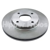 PAR DISCO FREIO DIANTEIRO FORD KA 1.0/1.5  2014 EM DIANTE / FIESTA NEW HATCH / SEDAN / 2011 EM DIANTE - HIPPER FREIOS