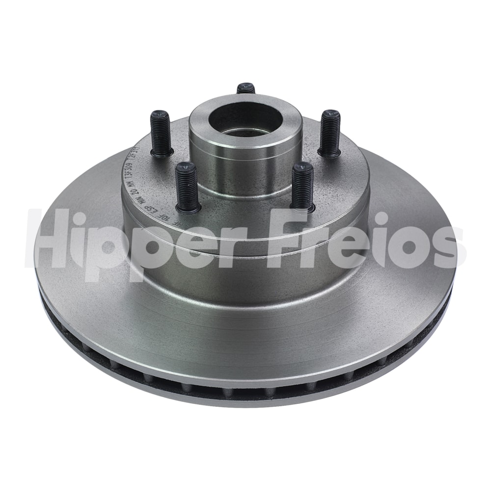 PAR DISCO FREIO DIANTEIRO FORD MAVERICK FASE I ANTERIOR 1976 - HIPPER FREIOS
