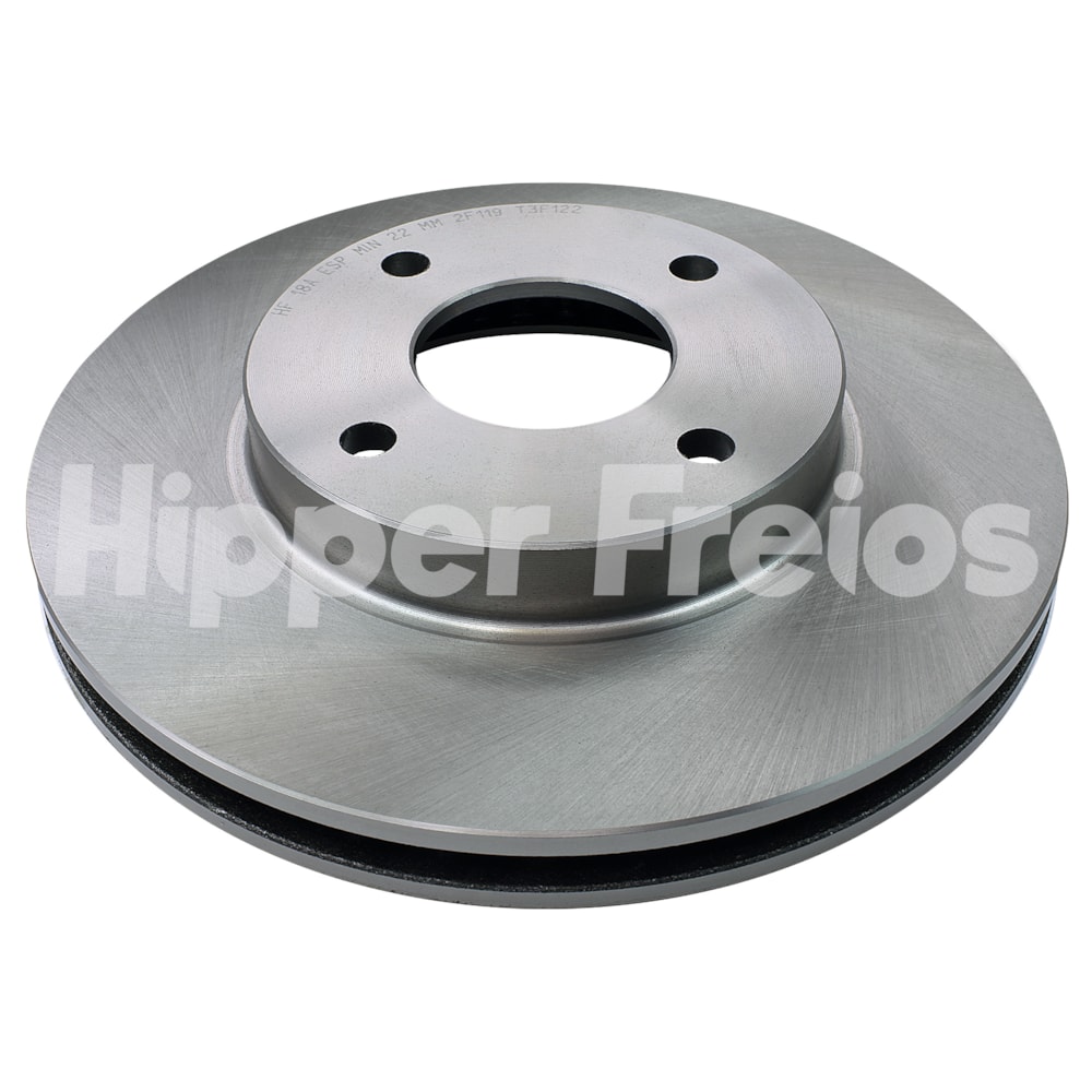PAR DISCO FREIO DIANTEIRO FORD MONDEO 1.6I / 1.8I 16V 1993 EM DIANTE / 2.0I 16V 2WD/4WD 1993 EM DIANTE - HIPPER FREIOS