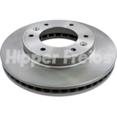 PAR DISCO FREIO DIANTEIRO FORD RANGER 4X2 / 4X4 (NOVA) 2012 a 2014 / TROLLER T4 3.2 2015 a 2018 - HIPPER FREIOS