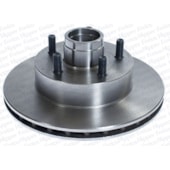 PAR DISCO FREIO DIANTEIRO FORD RANGER 4X2 ANTERIOR 1995 SEM  /  EXPLORER 4X2 ANTERIOR 1995 COM/SEM ABS - HIPPER FREIOS