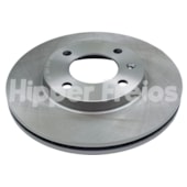 PAR DISCO FREIO DIANTEIRO FORD VERSAILLES 1991 A 1993 / ROYALE 1991 A 1993 / SEAT IBIZA 1.0 1999 EM DIANTE - HIPPER FREIOS