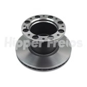 PAR DISCO FREIO DIANTEIRO GM CHEVROLET A40 / C40 / D40 / 1985 EM DIANTE / SILVERADO 6-100/ 6-150 1998 A 2002 - HIPPER FREIOS