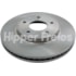 PAR DISCO FREIO DIANTEIRO GM CHEVROLET CAPTIVA 2.4 2009 A 2017 / 3.0 2011 A 2013 / 3.6 2008 A 201 - HIPPER FREIOS