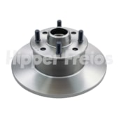 PAR DISCO FREIO DIANTEIRO GM CHEVROLET CHEVETTE / CHEVY / MARAJO / 1980 EM DIANTE COM CUBO - HIPPER FREIOS