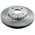 PAR DISCO FREIO DIANTEIRO GM CHEVROLET GEO PRIZM 1993 EM DIANTE / TOYOTA COROLLA 1.6I 1992 A 1999 / 1.8I 1999 A 2002 - HIPPER FREIOS