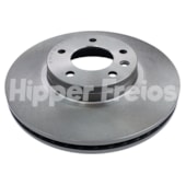 PAR DISCO FREIO DIANTEIRO GM CHEVROLET OMEGA CD 3.0/4.1 1993 A 1998 / SUPREMA CD 3.0/4.1 1993 EM DIANTE - HIPPER FREIOS