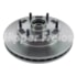 PAR DISCO FREIO DIANTEIRO GM CHEVROLET S10 / BLAZER / 1995 A 1997 (COM CUBO 6 PARAFUSOS) - HIPPER FREIOS