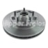 PAR DISCO FREIO DIANTEIRO GM CHEVROLET S10 / BLAZER / 4X2 COM/SEM ABS 1997 A 2011 (COM CUBO 5 PARAFUSOS) - HIPPER FREIOS