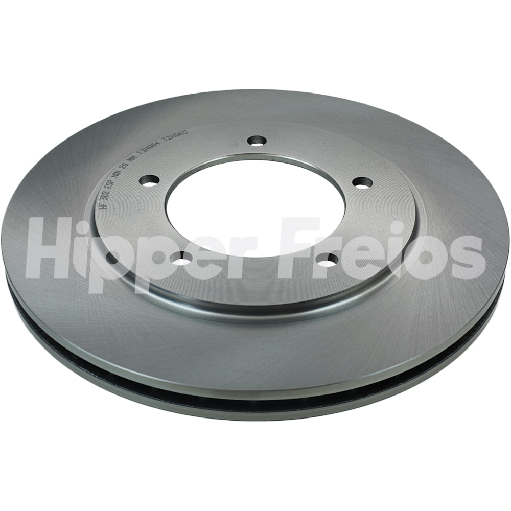 PAR DISCO FREIO DIANTEIRO GM CHEVROLET TRACKER 2.0 1999 A 2009 / SUZUKI GRAND VITARA 1998 A 2005 - HIPPER FREIOS