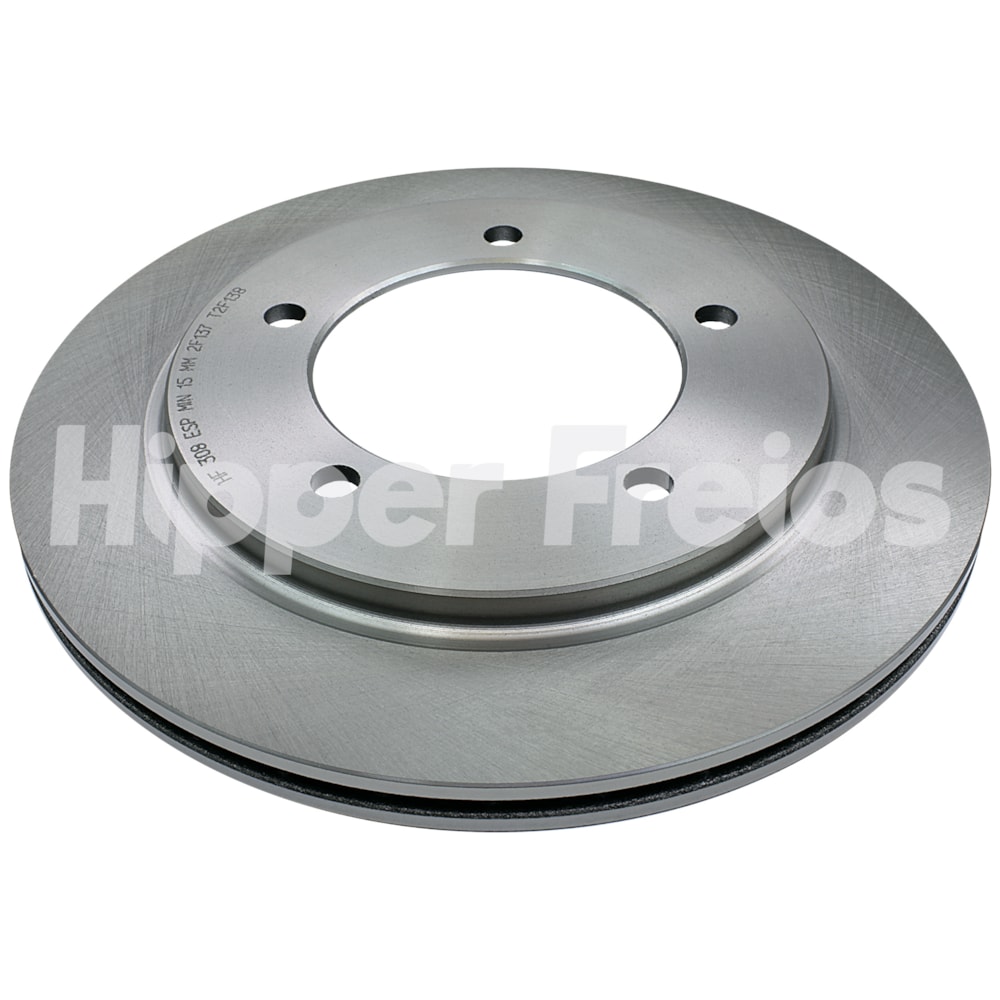 PAR DISCO FREIO DIANTEIRO GM CHEVROLET TRACKER 2007 A 2013 / SUZUKI GRAND VITARA / 2.0I 16V / 1999 EM DIANTE - HIPPER FREIOS