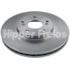 PAR DISCO FREIO DIANTEIRO HONDA ACCORD 3.0 V6 24V 2003 EM DIANTE / ODYSSEY 3.6 1999 EM DIANTE / PILOT 3.5L 2003 A 2008 - HIPPER FREIOS