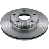 PAR DISCO FREIO DIANTEIRO HONDA CIVIC LX/LXL 2001 EM DIANTE SEM ABS - HIPPER FREIOS