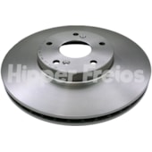 PAR DISCO FREIO DIANTEIRO HONDA CR-V 2.4 2005 A 2006 / CIVIC SI 2.0 16V 2006 E DIANTE / 2.4 16V 2014 EM DIANTE - HIPPER FREIOS