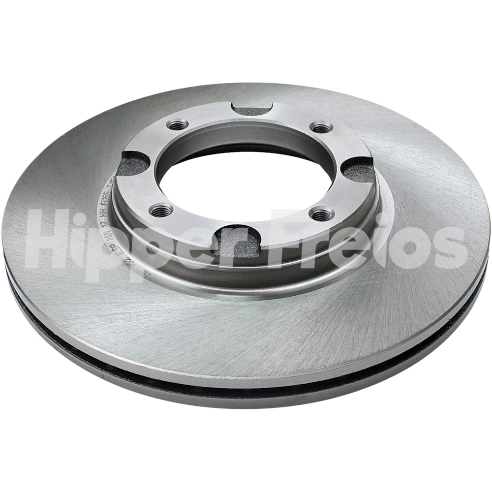 PAR DISCO FREIO DIANTEIRO HYUNDAI ACCENT 1.3/1.5 1994 A 1999  / EXCEL 1987 A 1995/ MIRAGE / PRECIS 1987 A 1994 - HIPPER FREIOS