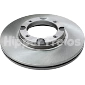 PAR DISCO FREIO DIANTEIRO HYUNDAI ACCENT 1.3/1.5 1994 A 1999  / EXCEL 1987 A 1995/ MIRAGE / PRECIS 1987 A 1994 - HIPPER FREIOS