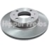 PAR DISCO FREIO DIANTEIRO HYUNDAI ACCENT 1.3 12V / 1.5 12V 2000 A 2003 - HIPPER FREIOS