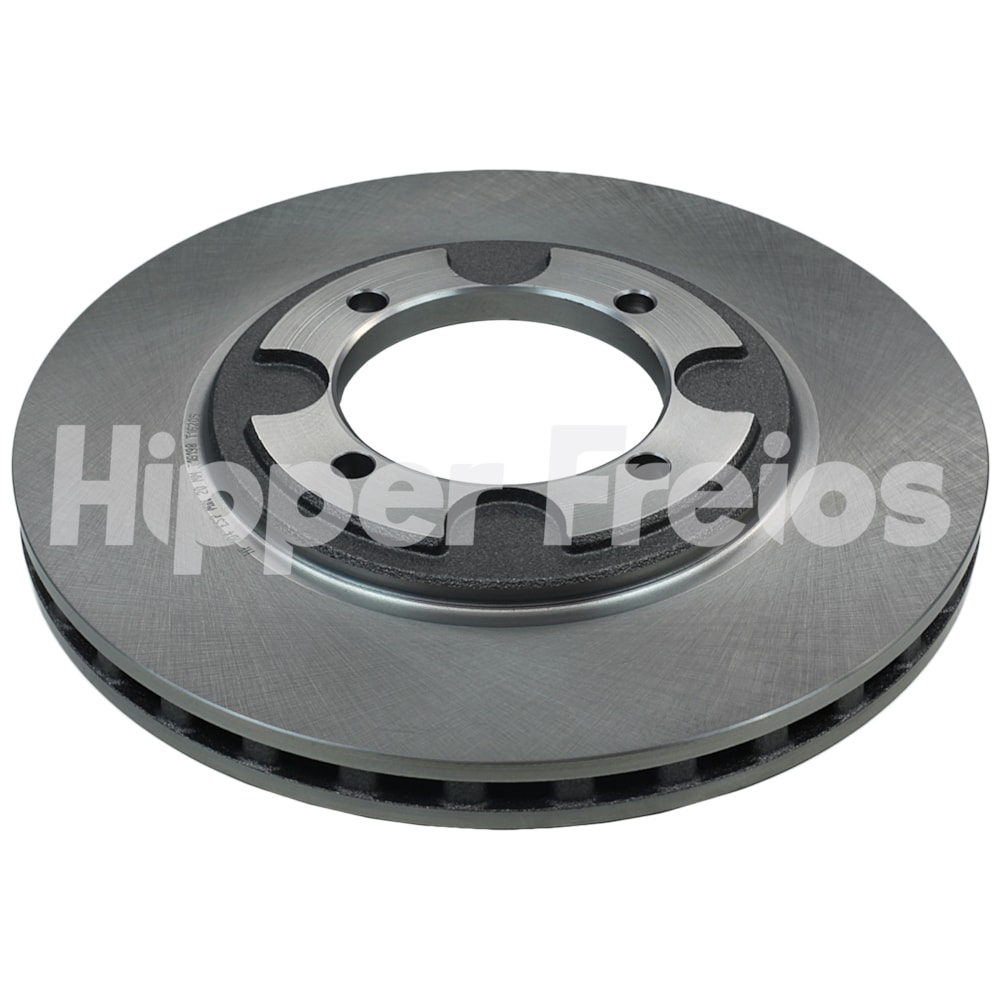 PAR DISCO FREIO DIANTEIRO HYUNDAI COUPE 2.0 1996 A 2001 / ELANTRA 1.6 1991 A 1997 / COUPE 1.6/2.0 16V 1996 EM DIANTE - HIPPER FREIOS