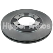 PAR DISCO FREIO DIANTEIRO HYUNDAI COUPE 2.0 1996 A 2001 / ELANTRA 1.6 1991 A 1997 / COUPE 1.6/2.0 16V 1996 EM DIANTE - HIPPER FREIOS