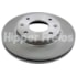 PAR DISCO FREIO DIANTEIRO HYUNDAI ELANTRA 2.0I 16V 2001 A 2006 / SONATA 2.7 2002 A 2003 / KIA CERATO 1.6I 2006 EM DIANTE - HIPPER FREIOS