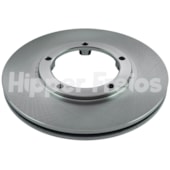 PAR DISCO FREIO DIANTEIRO HYUNDAI H100 PORTER (LIGHT COMERCIAL) TODOS 1998 EM DIANTE - HIPPER FREIOS