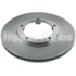 PAR DISCO FREIO DIANTEIRO HYUNDAI H100 PORTER (LIGHT COMERCIAL) TODOS 1998 EM DIANTE - HIPPER FREIOS