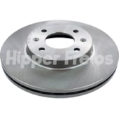 PAR DISCO FREIO DIANTEIRO HYUNDAI HB20 1.6 2013 EM DIANTE / KIA RIO III 1.4/1.6 2011 EM DIANTE - HIPPER FREIOS