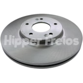 PAR DISCO FREIO DIANTEIRO HYUNDAI TUCSON NEW 1.6 / KIA SPORTAGE 2.0 / 2017 EM DIANTE - HIPPER FREIOS
