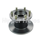 PAR DISCO FREIO DIANTEIRO IVECO DAILY 35.8 / 35.10 / 35.12 / 49.12 1996 A 1999 / 35.13 1997 EM DIANTE / 38.13 2006 A 200 - HIPPER FREIOS