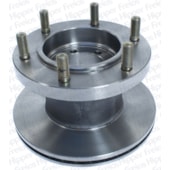 PAR DISCO FREIO DIANTEIRO IVECO DAILY 59.12 / 60.13 / 60.12 / 70.13 / COM PARAFUSO - HIPPER FREIOS