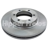 PAR DISCO FREIO DIANTEIRO KIA BESTA GS 2.7 1997 EM DIANTE / BESTA GS 3.0 1998 A 2004 / GRAND BESTA 2.7 2000 EM DIANTE - HIPPER FREIOS