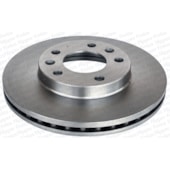 PAR DISCO FREIO DIANTEIRO KIA CARNIVAL 1999 EM DIANTE / CARNIVAL II 2.5/3.5 2002 EM DIANTE - HIPPER FREIOS