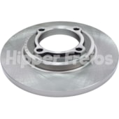 PAR DISCO FREIO DIANTEIRO KIA PRIDE 1.1/1.3 1991 EM DIANTE - HIPPER FREIOS