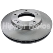 PAR DISCO FREIO DIANTEIRO KIA SORENTO 2.5 2004 A 2006 / 3.5 2003 A 2006 - HIPPER FREIOS