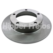 PAR DISCO FREIO DIANTEIRO LADA NIVA 1600 1980 A 1987 / 1700I 4X4 2000 EM DAINTE / 1900 DIESEL 1993 EM DIANTE - HIPPER FREIOS