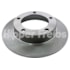 PAR DISCO FREIO DIANTEIRO LADA NIVA 1600 1980 A 1987 / 1700I 4X4 2000 EM DAINTE / 1900 DIESEL 1993 EM DIANTE - HIPPER FREIOS
