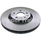 PAR DISCO FREIO DIANTEIRO LAND ROVER DISCOVERY SPORT 2.0/2.2 / RANGE ROVER EVOQUE 2.0 / 2015 EM DIANTE / 2.2 2012 EM DIA - HIPPER FREIOS