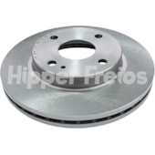 PAR DISCO FREIO DIANTEIRO MAZDA 323 1.5I 1994 EM DIANTE / AUTOMATICO TODOS / SOCH 2WD 1989 A 1994 /323 F 1.8I 1991 A 199 - HIPPER FREIOS