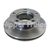PAR DISCO FREIO DIANTEIRO MERCEDES BENZ 180 TODOS 1993 A 1995 - HIPPER FREIOS