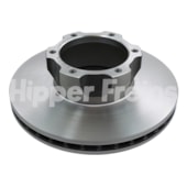 PAR DISCO FREIO DIANTEIRO MERCEDES BENZ 709D TODOS 1988 A 2001 - HIPPER FREIOS