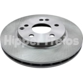 PAR DISCO FREIO DIANTEIRO MERCEDES BENZ C180 / C200 KOMPRESSOR 2.0 / C200 TD / 2.0 2000 EM DIANTE / COM ABS - HIPPER FREIOS