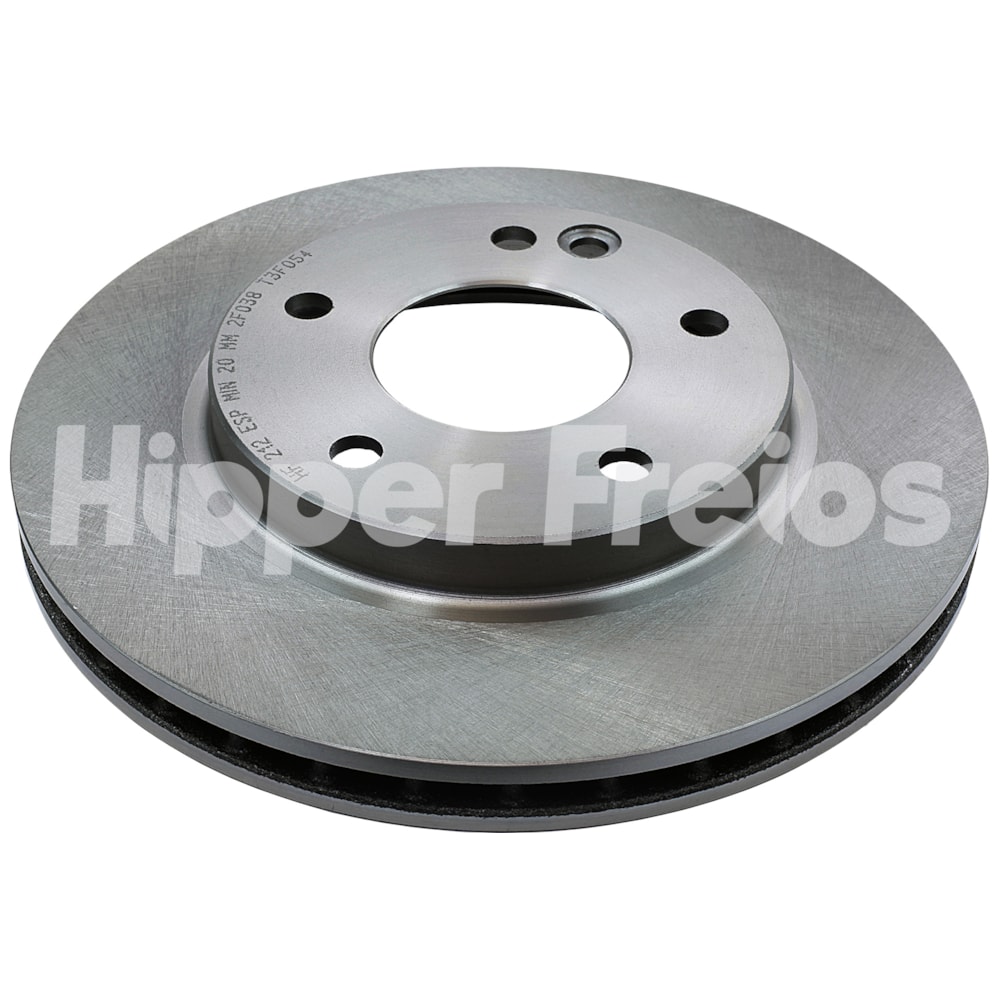 PAR DISCO FREIO DIANTEIRO MERCEDES BENZ CLASSE A A140 / A160 / 1997 A 2005 / A190 1999 EM DIANTE - HIPPER FREIOS