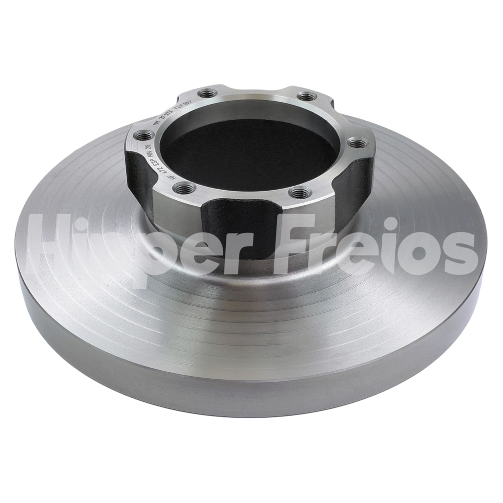 PAR DISCO FREIO DIANTEIRO MERCEDES BENZ L 710 / LO 814 / 1996 EM DIANTE / L 912 / LO 812 / 1988 EM DIANTE - HIPPER FREIOS
