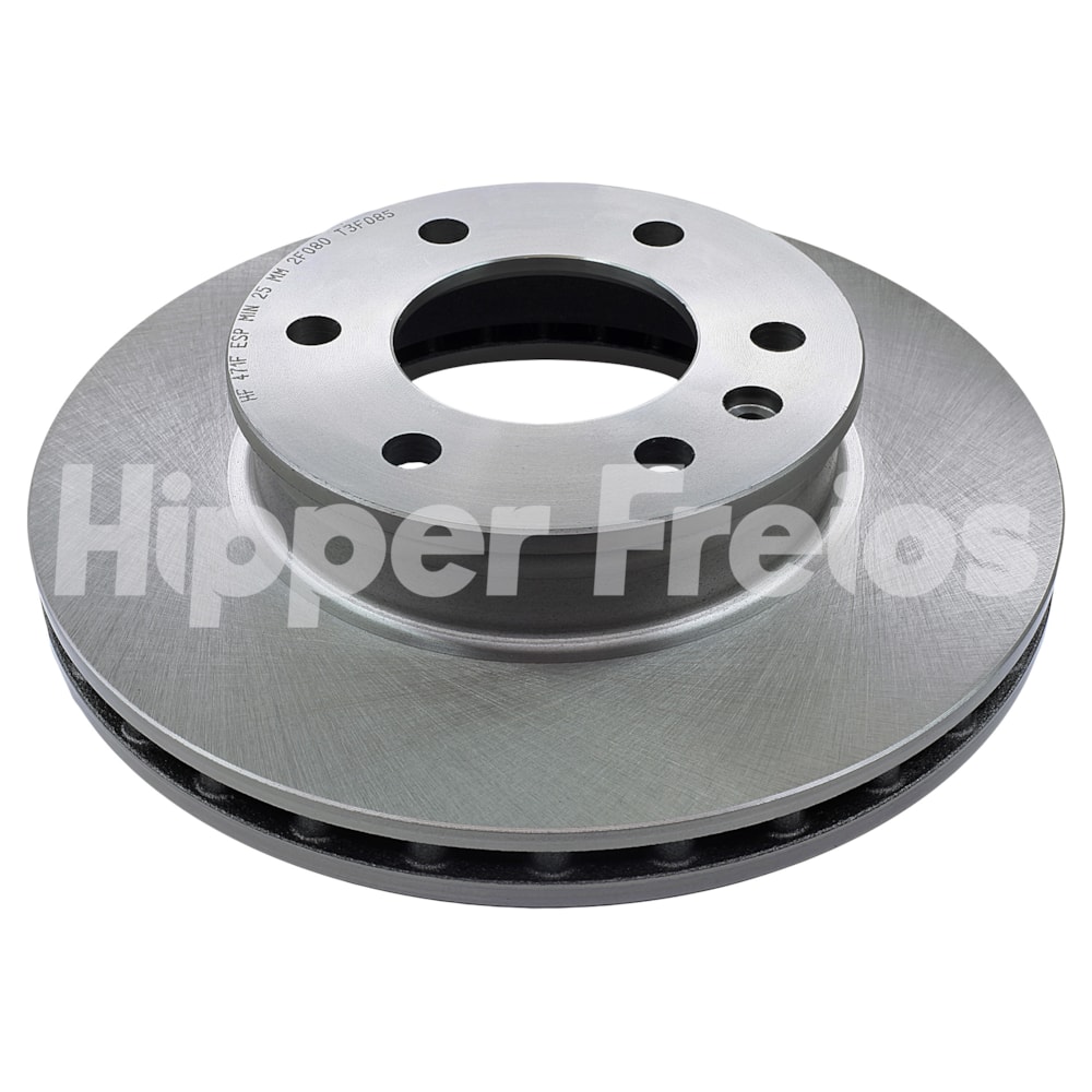 PAR DISCO FREIO DIANTEIRO MERCEDES BENZ SPRINTER 310 2009 EM DIANTE / 311 / 313 / 413 / 415 / 515 / 2006 EM DIANTE - HIPPER FREIOS