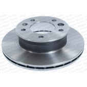 PAR DISCO FREIO DIANTEIRO MERCEDES BENZ SPRINTER 416 CDI ARO 16 2003 EM DIANTE - HIPPER FREIOS