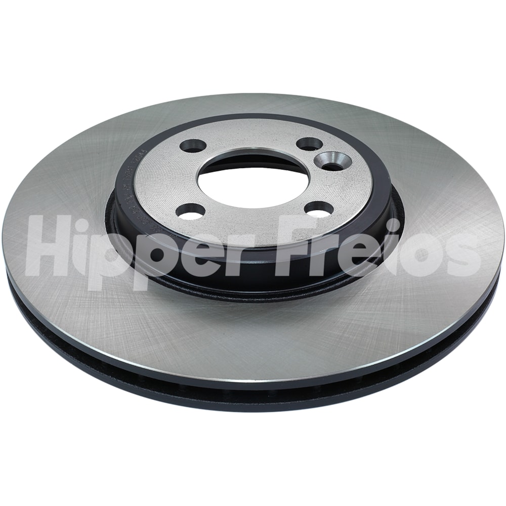 PAR DISCO FREIO DIANTEIRO MINI COOPER 1.6I 16V 2007 A 2012 / 1.6 CABRIO 2008 A 2015 / 1.6 S 2005 A 2013 - HIPPER FREIOS